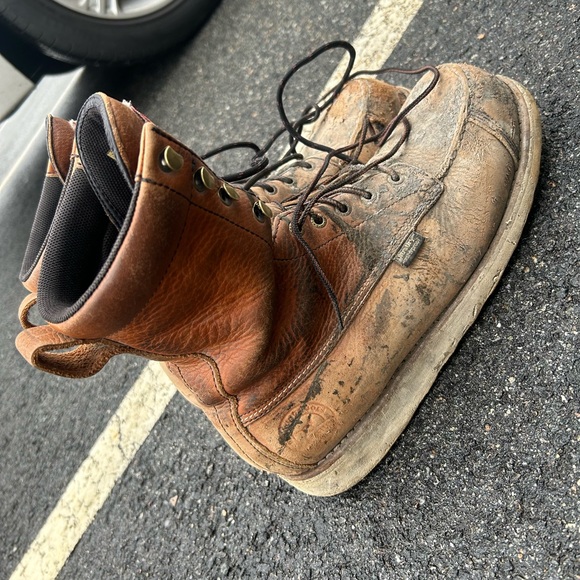 Irish setter wingshooter ST 8 inch mic toe safety toe boots size 10 - Picture 3 of 8